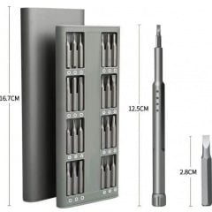 Викрутка зі змінними насадками UKC 7344 48 насадок сіра Одеса