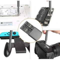 Викрутка зі змінними насадками UKC 7344 48 насадок сіра Одеса