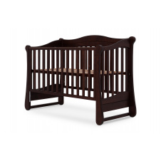 Ліжечко для немовлят Обійми (65,8 × 138,5 см, з маятником, горіх)