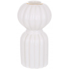 Набор декоративных подсвечников BonaDi White Candle 6.5х12 см 4 шт Белый (DP232404)