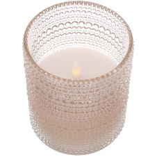 LED-свічка BonaDi 10x13 см Pink (DP231244)