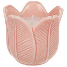 Интерьерный подсвечник Bona Pink Tulip diameter 9 см (DP261647)