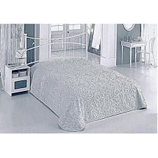 Плед-покривало Aksu Євро 220х240 см Сірий (DP70736)
