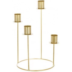 Декоративный подсвечник Bona 16х16х26 см Gold (DP262395) Киев