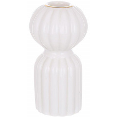 Набор декоративных подсвечников BonaDi White Candle 6.5х12 см 4 шт Белый (DP232404) Киев