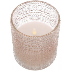 LED-свічка BonaDi 10x13 см Pink (DP231244) Київ