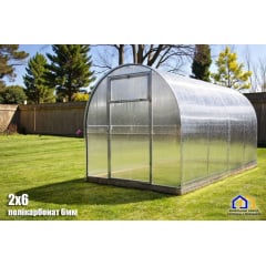 Теплиця 2×6 з полікарбонатом 6 мм Чернігів