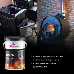 Эмаль термостойкая ко-868 до +600 °С Київ