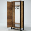 Комплект в прихожую Tobi Sho Рейден ПЛ/5 в стиле Лофт без зеркала, 1720x350x1900 мм Файервуд Полтава