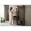 Прихожая в коридор Tobi Sho Бракстон ПЛ/6 в стиле Лофт с зеркалом, 1120x350x1900 мм Хортица Николаев