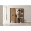 Прихожая модульная Tobi Sho Альто ПЛ/4 в стиле Лофт с зеркалом, 1780x350x1900 мм Дуб аппалачи Одесса