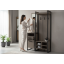 Прихожая в коридор Tobi Sho Бракстон ПЛ/6 в стиле Лофт с зеркалом, 1320x350x1900 мм Хортица Кропивницкий