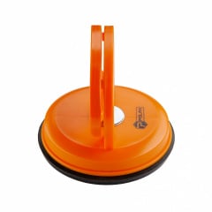 Держатель-присоска для стекла и плитки Polax одинарная 115 мм Оранжево-черный (37-186) Косов
