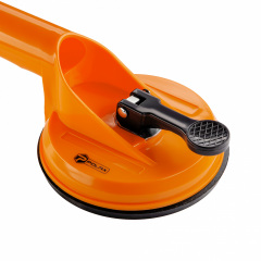 Держатель-присоска для стекла и плитки Polax двойная 2х115 мм Оранжево-черный (37-187) Косов