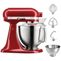 Миксер планетарный настольный KitchenAid Artisan 5KSM185ECA чаша 4.8л, с двумя чашами Карамельное яблоко Чугуїв