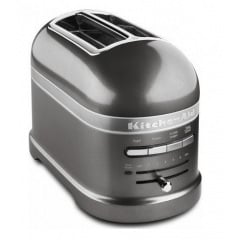 Тостер KitchenAid 5KMT2204EMS Artisan, на 2 хлебца, серебряный медальон Косів