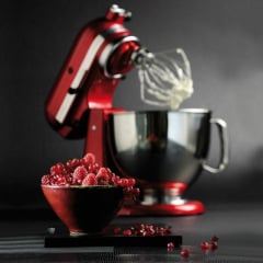 Миксер планетарный настольный KitchenAid Artisan с чашей 4.8л 5KSM175PSEER с двумя чашами Красный Київ