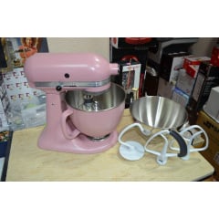 Планетарный миксер KitchenAid 5KSM150 ARTISAN, 4.83 л, розовый + розовая чаша Івано-Франківськ
