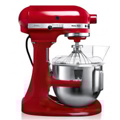 Профессиональный планетарный миксер KitchenAid Heavy Duty 5KPM5EER, 4.8 л, красный Київ