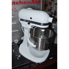 Профессиональный планетарный миксер KitchenAid Heavy Duty 5KPM5EWH, 4.8 л, белый Київ