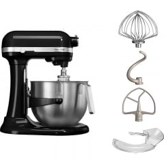 Профессиональный планетарный миксер KitchenAid Heavy Duty 5KSM7591XEOB, 6.9 л, черный Київ