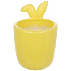 Интерьерный подсвечник Bona With ears diameter 7.5 см Желтый (DP261643)