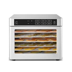 Дегидратор бытовой Tekhniko DH-06F-SS (6 лотков 30*28 см)