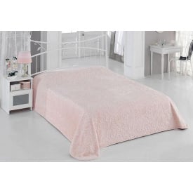 Плед-покривало Aksu Євро 220х240 см Рожевий (DP70735)