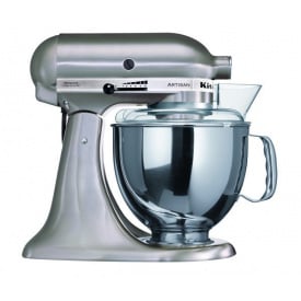 Планетарный миксер KitchenAid 5KSM150PSENK ARTISAN, 4.83 л, матовый никель