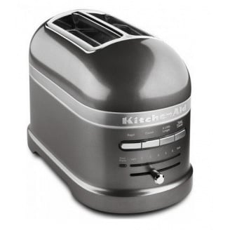 Тостер KitchenAid 5KMT2204EMS Artisan, на 2 хлібці, срібний медальйон