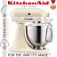Миксер планетарный настольный KitchenAid Artisan 5KSM185PSEAC чаша 4.8л, с двумя чашами, кремовый Косів