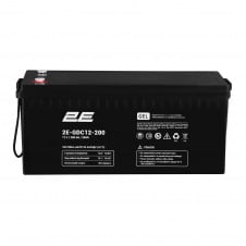 Акумуляторна батарея 2E GDC 12V 200Ah GEL (2E-GDC12-200)