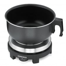 Електроплита Rommelsbacher RK 501/S, туристична з каструлею