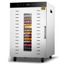 Дегідратор комерційний Tekhniko DH-16H-SS нержавіюча сталь (16 лотків)