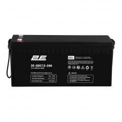 Акумуляторна батарея 2E GDC 12V 200Ah GEL (2E-GDC12-200) Киев