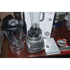 Стаціонарний настільний блендер 1.75 л, KitchenAid 5KSB1585ECU Diamond срібний Нововолынск