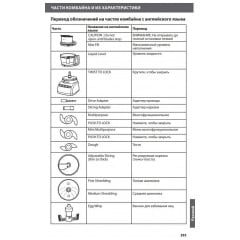 Кухонний комбайн — процесор KitchenAid 5KFP1335EOB, 3.1 л, чорний Гайсин