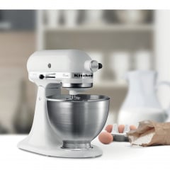Планетарний міксер KitchenAid Classic 5K45SSEFW,4.3 л, білий матовий Кропивницкий