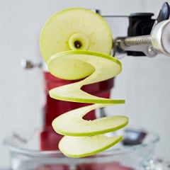 Спіралайзер із функцією очищення, видалення серцевини та спірального різання KitchenAid 5KSM1APC Полтава