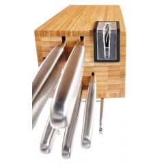 Набір кухонних ножів KitchenAid KKFSS14BO 14 предметів із точилом для ножів Житомир