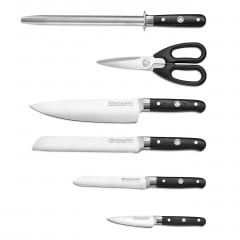 Набір ножів Professional Series KitchenAid KKFMA07OB, чорний Дрогобич