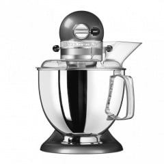 Міксер планетарний KitchenAid 5KSM150PSEMS ARTISAN, 4.83 л, срібний медальйон Киев