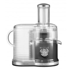 Центрифужна соковижималка настільна KitchenAid 5KVJ0333EMS , 2 швидкості, срібний медальйон Гайсин