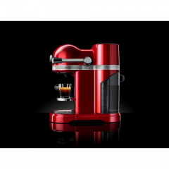 Кавоварка капсульна KitchenAid Artisan Nespresso 5KES0503EMS срібний медальйон Гайсин