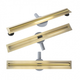 Трап для душу Rea Neox Slim Pro 60, золото (REA-G2717)