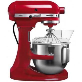 Професійний планетарний міксер KitchenAid Heavy Duty 5KPM5EER, 4.8 л, червоний