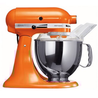 Планетарний міксер KitchenAid 5KSM150PSETG ARTISAN, 4.83 л, мандарин