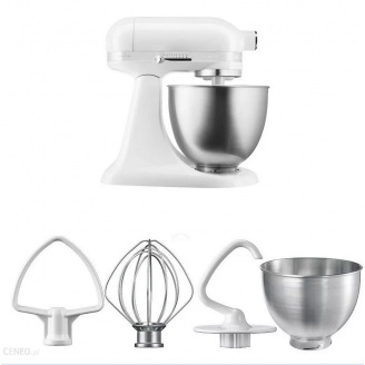 Міксер Mini Kitchenaid 5KSM3311XEBM, білий, 3.3 л