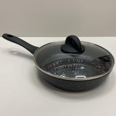 Сковорода алюмінієва зі скляною кришкою 26 см Edenberg EB-3429 Київ