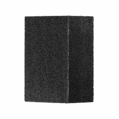 Губка шліфувальна P100 Polax кутова 110х90х25 мм Чорний (54-226) Київ